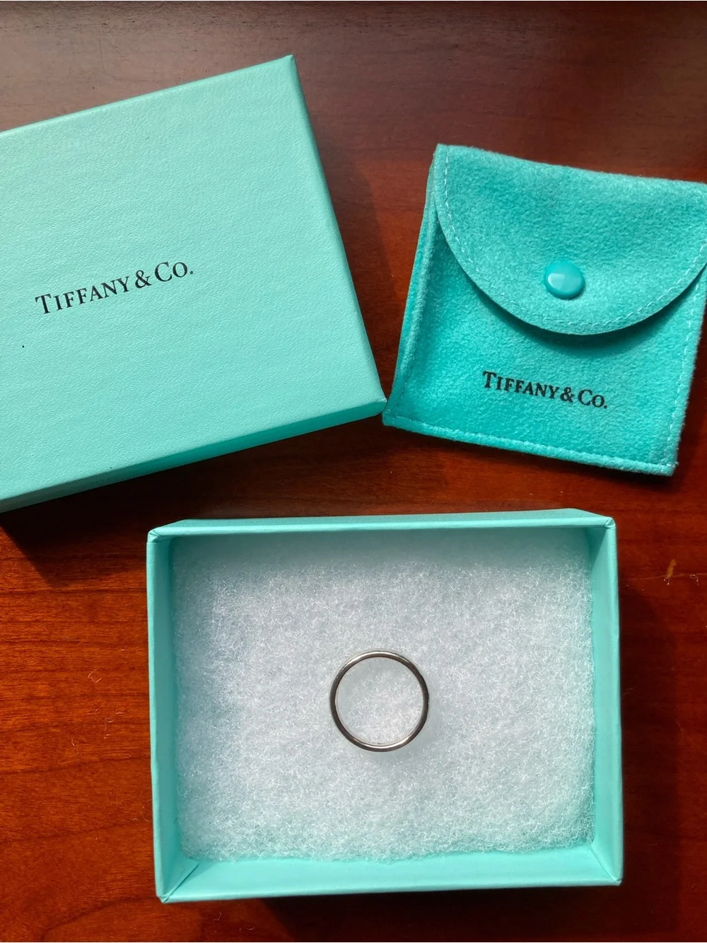 Tiffany & Co. Elsa Peretti Sterling Silver Band with Diamond